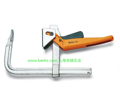 意大利Beta 百塔工具 1590 通用G型夹具 1593 A F型夹具 1594 A-F型杠杆夹具 1595 A-F型夹具 1599 P 1599 F 1599 T平行台虎钳 1705-铝制粉灰弹线盘 粉灰瓶 1709螺栓分离器1710-液压螺母分离器 1713柔性拾取器 1738-鬃毛刷