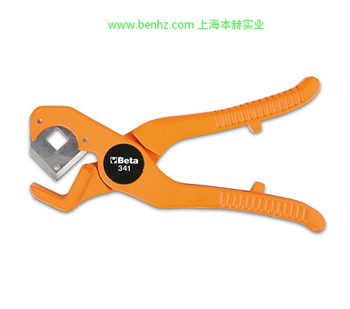 意大利Beta 百塔工具 341-塑料管切割钳 341 B-塑料管用棘轮切刀 342-塑料管用棘轮切刀 342 P-塑料管用棘轮切刀 345-管子铰刀 345 SB-去毛刺工具 345U-管子饺刀，用于不锈钢管、钢管、铜管或轻合金管 349-扩管器 45°喇叭口扩管器 351 C-管割刀及扩管器组套 352 U-可调扩管器 352C/U-管割刀，去毛刺工具和可调扩管器组套