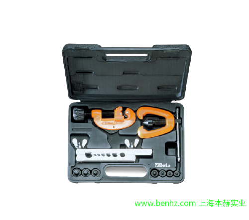 意大利Beta 百塔工具 341-塑料管切割钳 341 B-塑料管用棘轮切刀 342-塑料管用棘轮切刀 342 P-塑料管用棘轮切刀 345-管子铰刀 345 SB-去毛刺工具 345U-管子饺刀，用于不锈钢管、钢管、铜管或轻合金管 349-扩管器 45°喇叭口扩管器 351 C-管割刀及扩管器组套 352 U-可调扩管器 352C/U-管割刀，去毛刺工具和可调扩管器组套