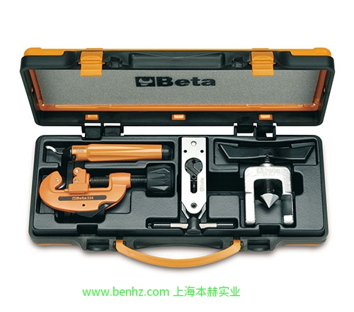 意大利Beta 百塔工具 341-塑料管切割钳 341 B-塑料管用棘轮切刀 342-塑料管用棘轮切刀 342 P-塑料管用棘轮切刀 345-管子铰刀 345 SB-去毛刺工具 345U-管子饺刀，用于不锈钢管、钢管、铜管或轻合金管 349-扩管器 45°喇叭口扩管器 351 C-管割刀及扩管器组套 352 U-可调扩管器 352C/U-管割刀，去毛刺工具和可调扩管器组套