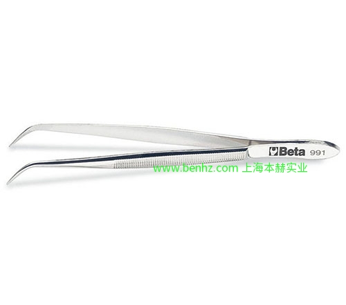 意大利Beta 百塔工具 990 130-直嘴压花尖头镊子 991 130-弯嘴尖头精密镊子 992 150-直嘴针尖精密镊子  993 994-弯嘴针尖精密镊子 994 PL150通用直嘴精密镊子 994 TF-防酸防磁直嘴镊子 996 150-宽嘴精密镊子 998 150-交叉反向镊子 999-防酸防磁半圆嘴镊子 999 B 999A/120-999 D  防酸防磁超细不锈钢镊子