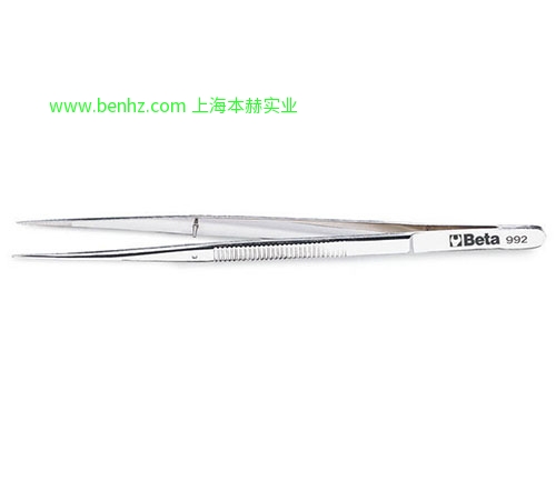 意大利Beta 百塔工具 990 130-直嘴压花尖头镊子 991 130-弯嘴尖头精密镊子 992 150-直嘴针尖精密镊子  993 994-弯嘴针尖精密镊子 994 PL150通用直嘴精密镊子 994 TF-防酸防磁直嘴镊子 996 150-宽嘴精密镊子 998 150-交叉反向镊子 999-防酸防磁半圆嘴镊子 999 B 999A/120-999 D  防酸防磁超细不锈钢镊子