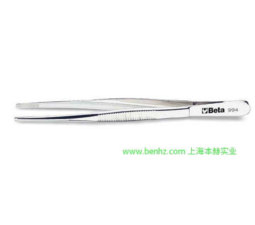意大利Beta 百塔工具 990 130-直嘴压花尖头镊子 991 130-弯嘴尖头精密镊子 992 150-直嘴针尖精密镊子  993 994-弯嘴针尖精密镊子 994 PL150通用直嘴精密镊子 994 TF-防酸防磁直嘴镊子 996 150-宽嘴精密镊子 998 150-交叉反向镊子 999-防酸防磁半圆嘴镊子 999 B 999A/120-999 D  防酸防磁超细不锈钢镊子