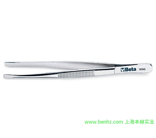 意大利Beta 百塔工具 990 130-直嘴压花尖头镊子 991 130-弯嘴尖头精密镊子 992 150-直嘴针尖精密镊子  993 994-弯嘴针尖精密镊子 994 PL150通用直嘴精密镊子 994 TF-防酸防磁直嘴镊子 996 150-宽嘴精密镊子 998 150-交叉反向镊子 999-防酸防磁半圆嘴镊子 999 B 999A/120-999 D  防酸防磁超细不锈钢镊子