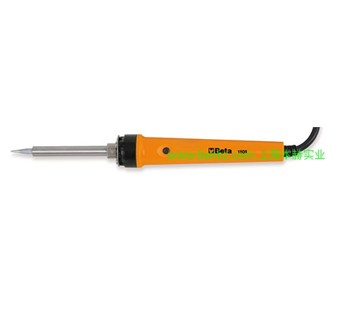 意大利Beta 百塔工具 999 E-防酸防磁超细弯嘴精密镊子999 G-细直嘴精密镊子999/B6N-6件装镊子组套 1002-自锁圆头胶管钳 1808-双功率电烙铁，附1824RB型烙铁头 1812 150-即热型焊枪 1814M电烙铁带钢制烙 1820铜制电烙铁 1822高性能电烙铁 1827-可调式气烙铁 1827/K-8件装，1827及配件组套