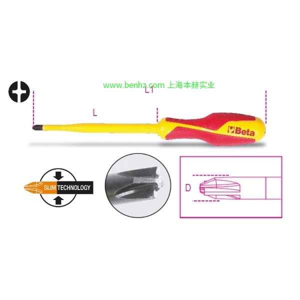 意大利Beta 百塔工具 920MQ-A电工绝缘1/2