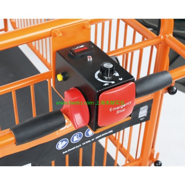 意大利Beta 百塔工具 新品 C48M-电动推车 C48P-平板推车 RSC24A/6  6抽屉工具车，带SAFETY-SYSTEM 红色 橙色 灰色