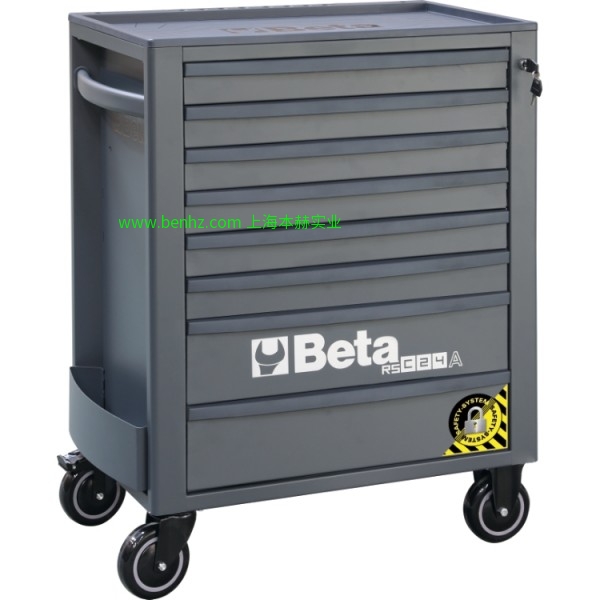 意大利Beta 百塔工具 RSC24A/7  7抽屉工具车，带SAFETY-SYSTEM 橙色 红色 灰色 RSC24A/8 8抽屉工具车，带SAFETY-SYSTEM RSC24AXL/7  7抽屉超大工具车,带SAFETY－SYSTEM