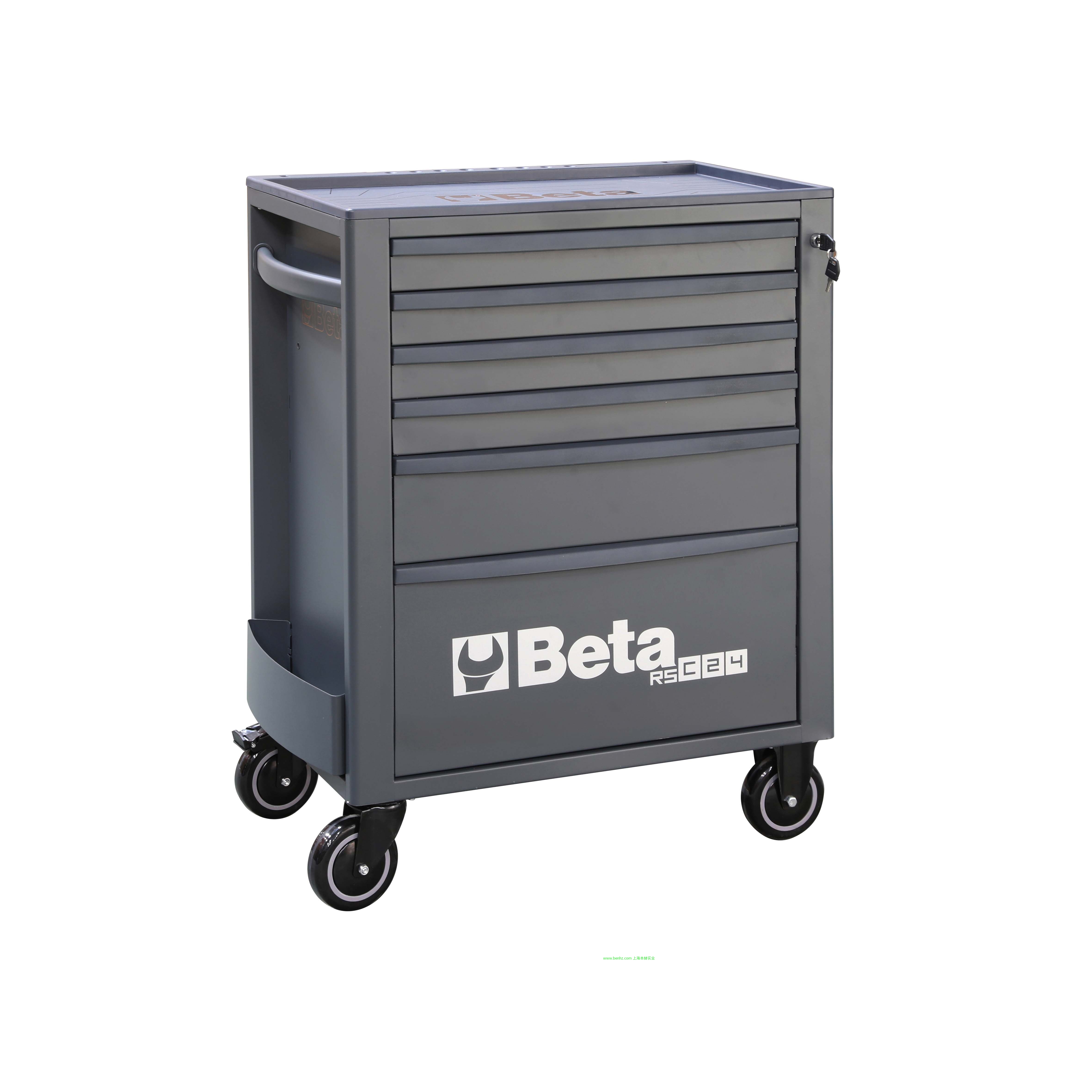 意大利Beta 百塔工具 RSC24L-CAB抽屉工具车 RSC24/5  5抽屉工具车 橙色 灰色 红色 RSC24/6  6抽屉工具车