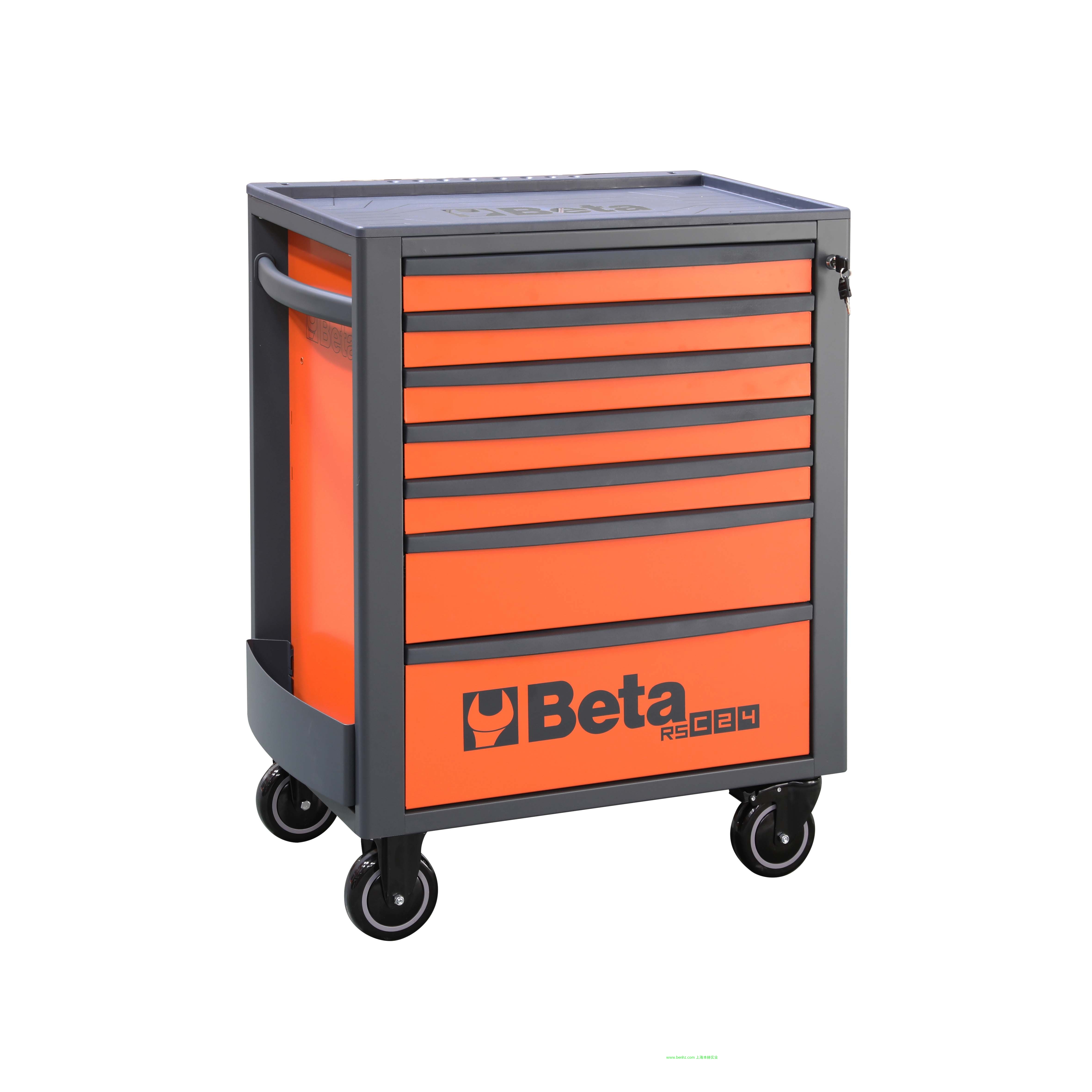 意大利Beta 百塔工具 RSC24/7  7抽屉工具车 RSC24/8  8抽屉工具车 橙色 红色 灰色 2400 RSC24/PL-木台面 2400 RSC24/PF-RSC24专用工具挂板 2400 RSC24/PC 卷纸架 2400 RSC24/PD文件架