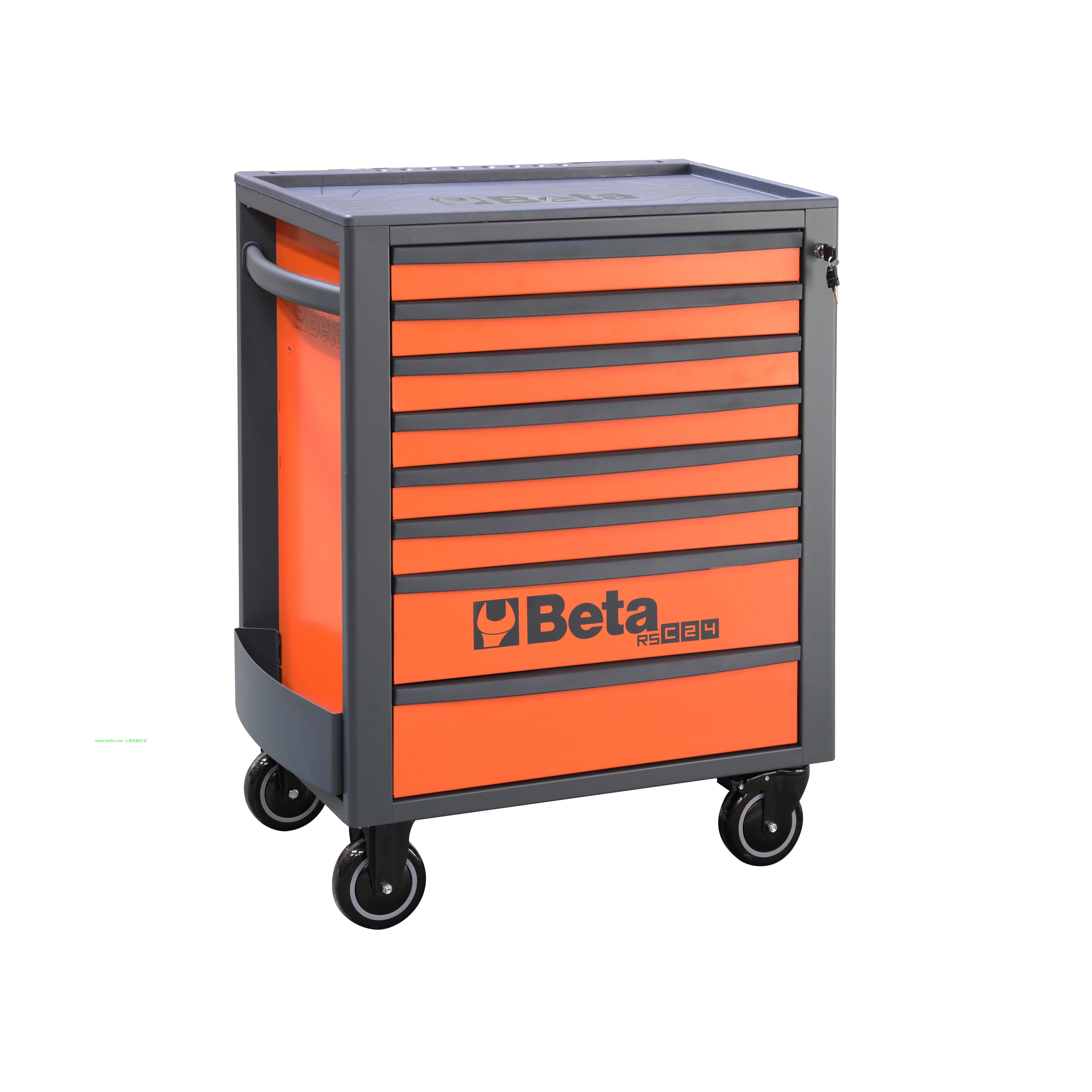 意大利Beta 百塔工具 RSC24/7  7抽屉工具车 RSC24/8  8抽屉工具车 橙色 红色 灰色 2400 RSC24/PL-木台面 2400 RSC24/PF-RSC24专用工具挂板 2400 RSC24/PC 卷纸架 2400 RSC24/PD文件架