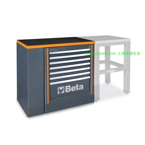意大利Beta 百塔工具 C55BO/1-工作台, C55BG/1-工作台, 1 M长 C55BO/D4-4m双台面工作台， C55BG/D4-4m双台面工作台中间带支撑柜 C55/B PT-1,024-工作台面 C55PRO-BO/D4  C55PRO-BG/D44m双台面工作台