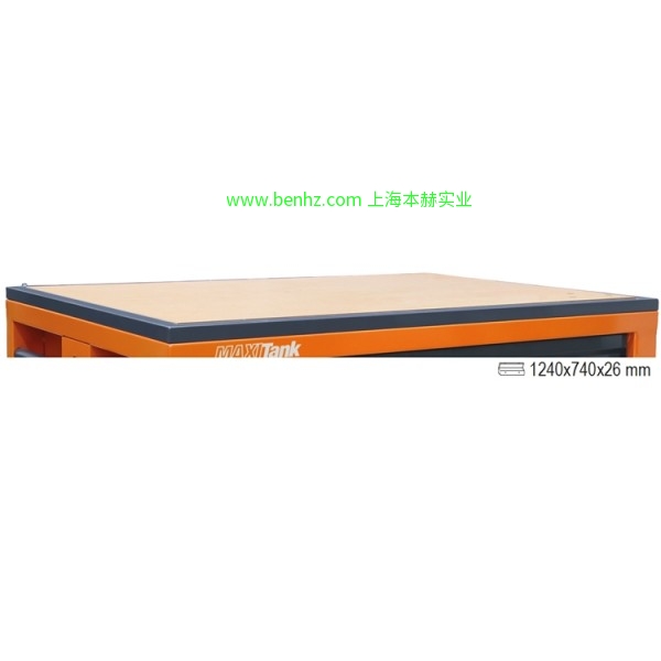 意大利Beta 百塔工具 RSC28 10抽屉SuperTank型工具车 C30M-MAXITANK 移动工作台 3000M/PLM-C30M 木质台面