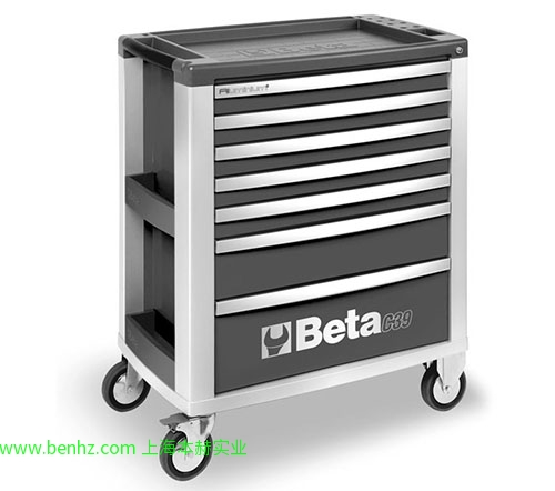 意大利Beta 百塔工具 C39 7抽屉工具车 C39R /6- C39G/6 C39O/6 6抽屉工具车 橙色 红色 灰色 C39G/8  C39R/8   C39O/8-8抽屉工具车