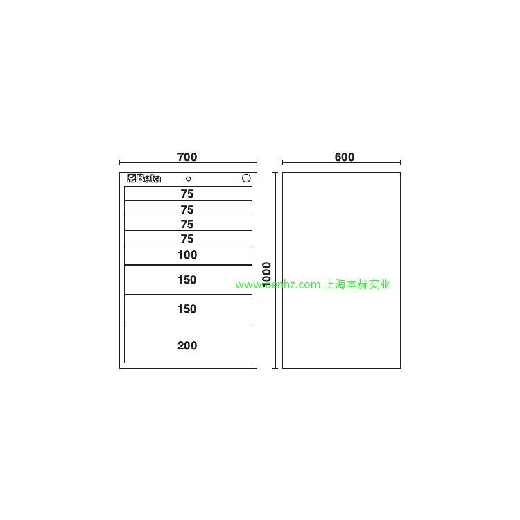 意大利Beta 百塔工具 C35/6G-六抽工具柜 C35/7G-7抽重型工具柜 C35/8G-8抽重型工具柜 C35/9G-9抽重型工具柜