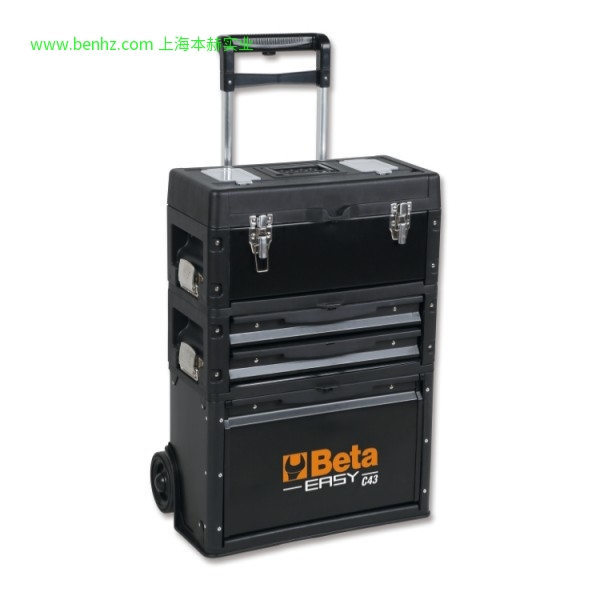 意大利Beta 百塔工具 C41H/CE-C41H用小型工具盒 C42 H-3模块组合便携式工具箱 C43-工具车