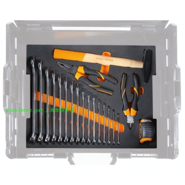 意大利Beta 百塔工具 C99P-V3-零件盒  C99P12-V0-零件盒，适用于C99V0 5990V1-44件工具组套  5990V3-116件工具组套