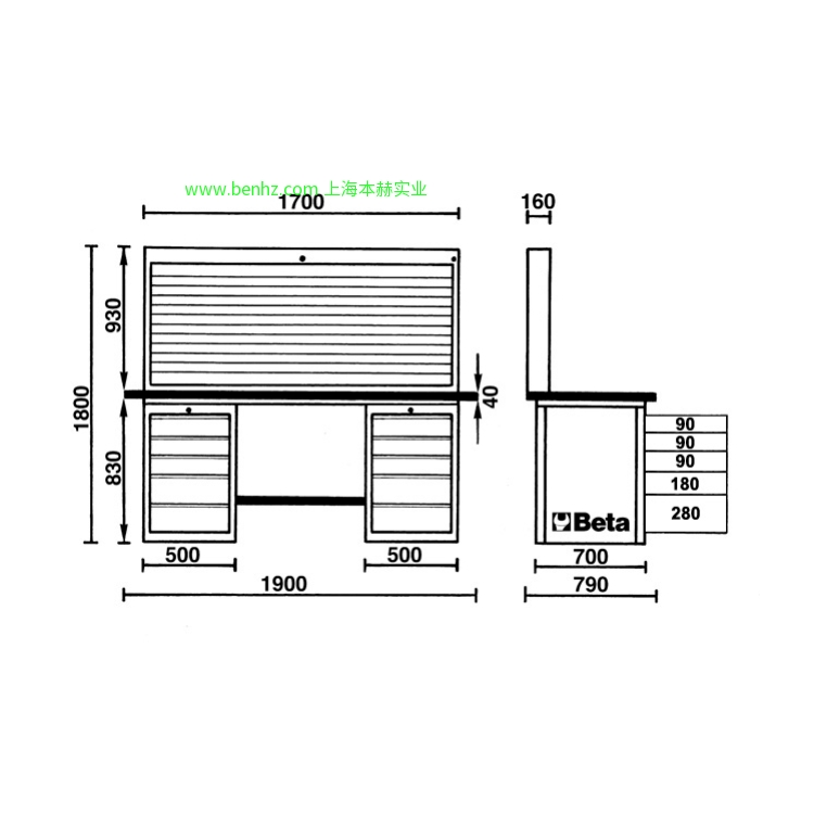 意大利Beta 百塔工具 C57S/B-O-工作台，橙色 C57S/B-G-工作台，灰色 C57S/B-R-工作台，红色 C57SD/O-工作台，橙色 C57SD/O-工作台，灰色 C57SD/O-工作台，红色 C57SP-O-工具挂板，橙色 C57SP-G-工具挂板，灰色 C57SP-R-工具挂板，红色