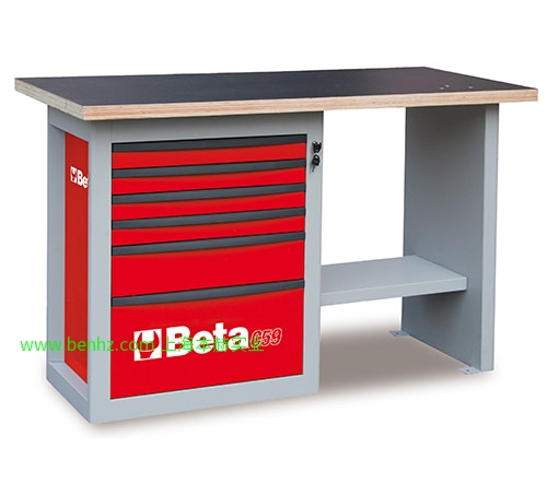 意大利Beta 百塔工具 C59 B O-双6抽屉工具柜式工作台，橙色 C59 B G-双6抽屉工具柜式工作台，灰色 C59 B R-双6抽屉工具柜式工作台，红色 C59 C O-单6抽屉工具柜式短工作台，橙色 C59 C G-单6抽屉工具柜式短工作台，灰色 C59 C R-单6抽屉工具柜式短工作台，红色