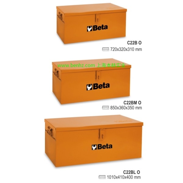 意大利Beta 百塔工具 C22 B-O-金属工具箱 C22 BM-O-中号金属工具箱 C22 BL-O-大号金属工具箱 C22 PM-O-建筑专用工具箱 C22 PL-O-建筑专用工具箱，C22 W-O-金属工具箱 C22 WL-O-大号金属工具箱