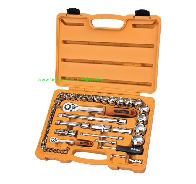 意大利Beta 百塔工具 2050/C120-120件装，综合通用型工具组套 903A/C53-53件装，1/4
