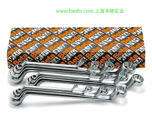 意大利Beta 百塔工具 EASY系列 90 公制高颈梅花扳手 90C/B11-11件装，45度公制镜抛梅花扳手组套 90C 45度公制全抛光梅花扳手 90/S8-8件装，90/S12-12件装 90高颈梅花扳手组套 933 双头六角L型套筒扳手 90C  45度公制全抛光梅花扳手