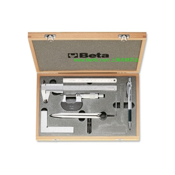 意大利Beta 百塔工具1662 AN-杠杆式精密百分表 1678/C3-不锈钢万用量角尺 1680 A-高精度内径规 1680 B-高精度外径规 1680 C-高精度两角规 1683 半刚性钢尺 1685/C7-7件装，测量和划线工具组套 1688 A工程划线器 1688 PC-工程划线器1690F/2-玻璃纤维折叠尺 1691BM-卷尺 1696 A-水平尺1696 B-磁性水平尺