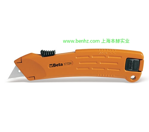 意大利Beta 百塔工具 1729 CG-石膏板专用锯 1729DM 450-木工板锯 1770-金属柄美工刀 1771HD-美工刀 1772 H伸缩刀片的安全美工刀 1778 SCL-折叠刀 1784 重型剪刀 1772M-美工刀，伸缩刀片 1777T-不锈钢折叠刀 1778X-铝柄不锈钢折叠刀，海员用