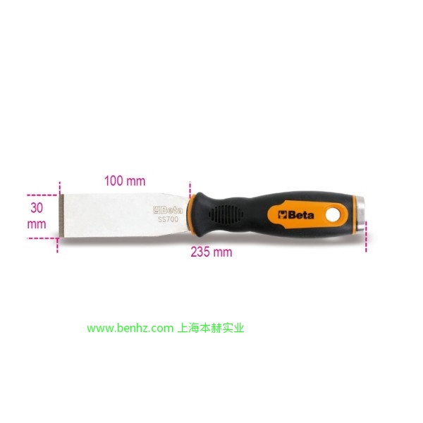 意大利Beta 百塔工具 1479 RB/3-宽平口油灰刮刀 1479 RB/1-直型油灰刮刀 1479 RB/2-弯平口油灰刮刀 1719BMA6-6